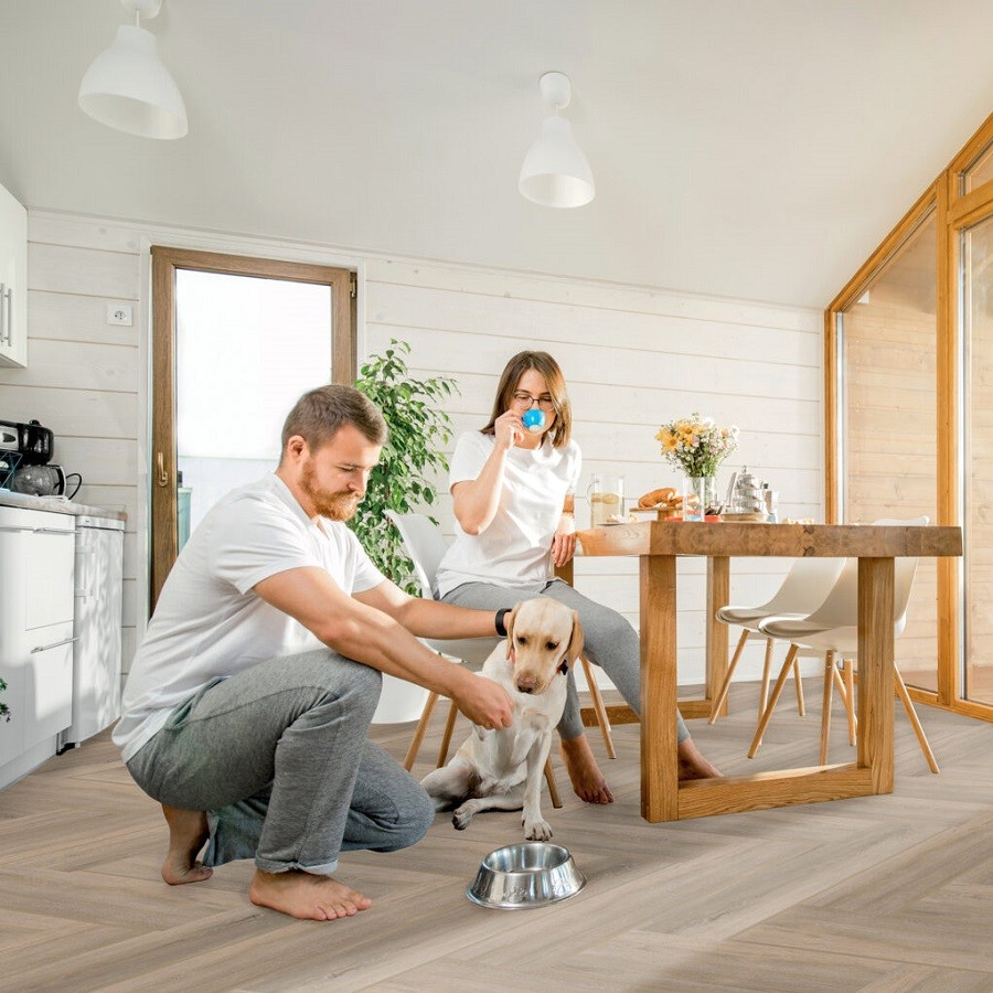 Bodiax BP580 Fisk Hydro-core clic PVC 553 Belize Oak