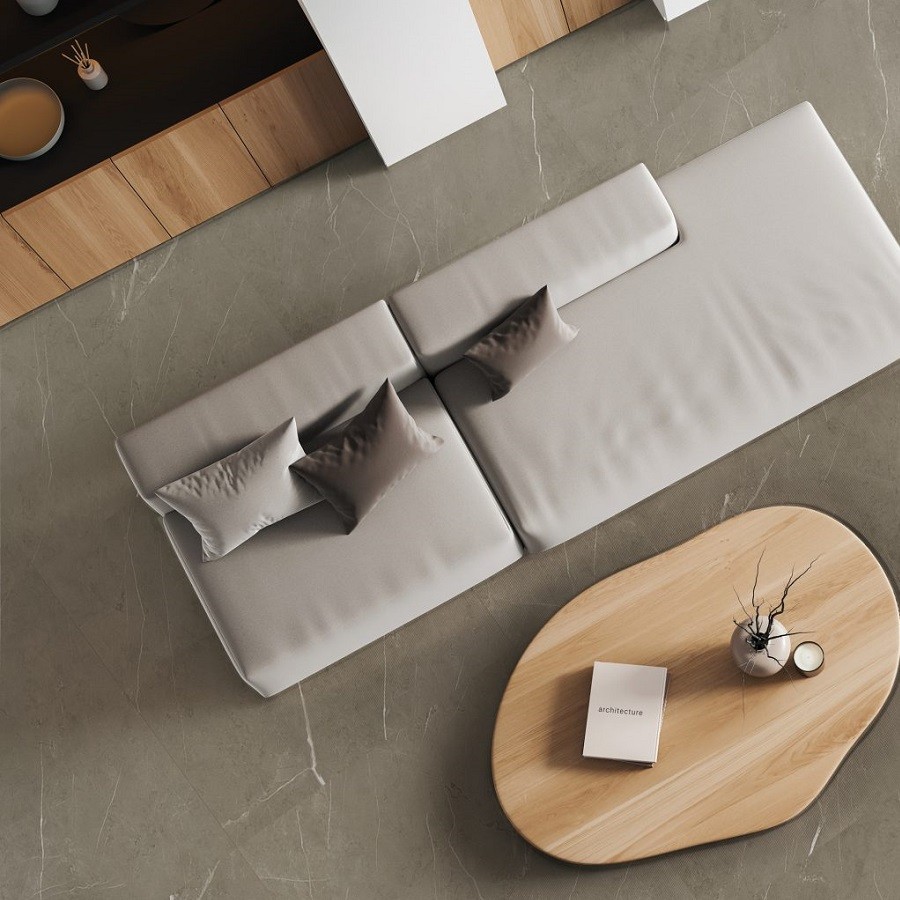 Bodiax BP340 Marble dry-back PVC 343 Mineral