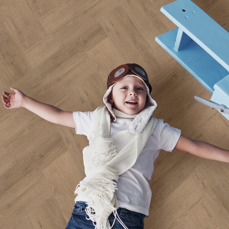 Bodiax BP385 Mare dry-back PVC 374 Donker eiken