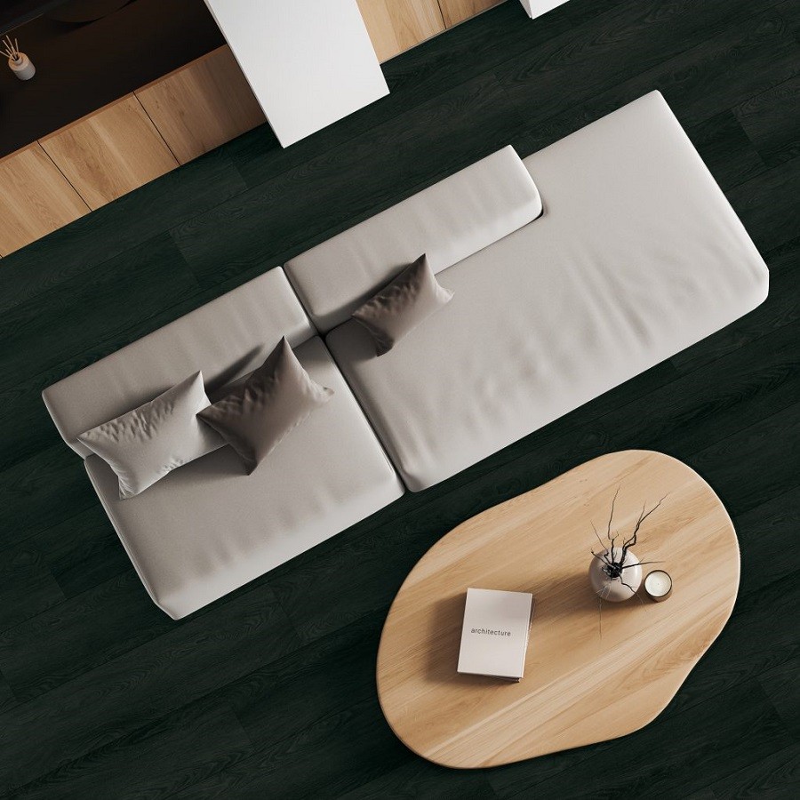 Bodiax BP390 Varuna dry-back PVC 394 Duister Eiken