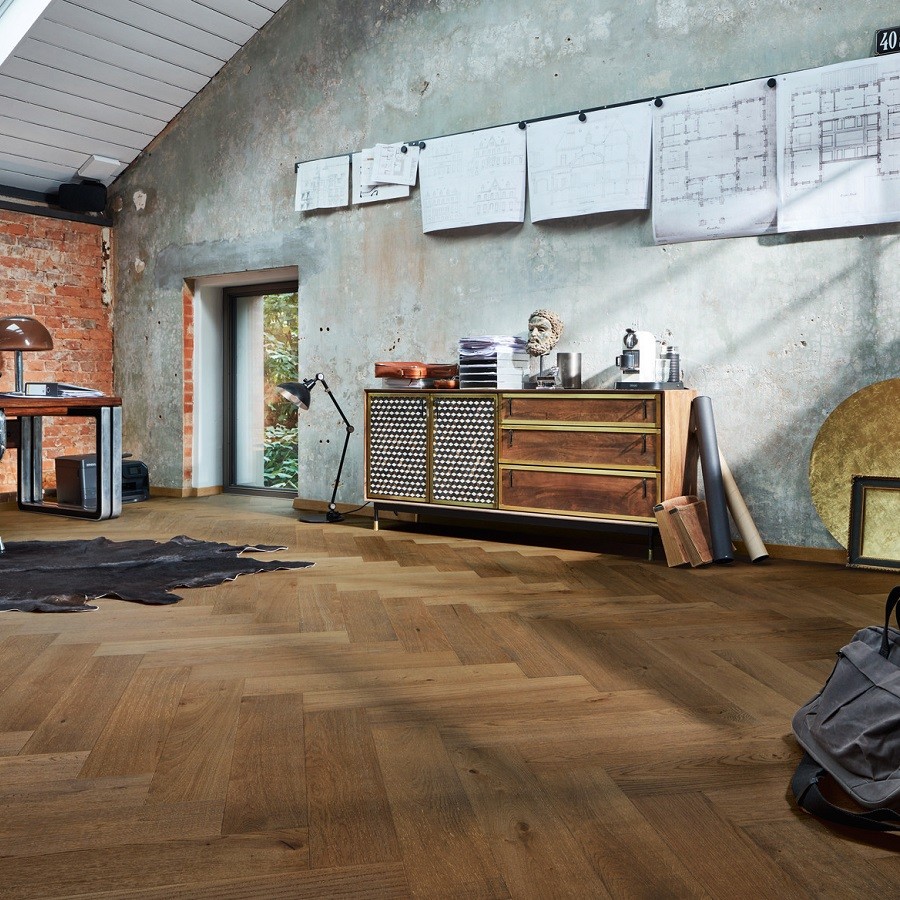 Meister Lindura HS 500 Eik classic olijfgrijs ultra mat gelakt 8926