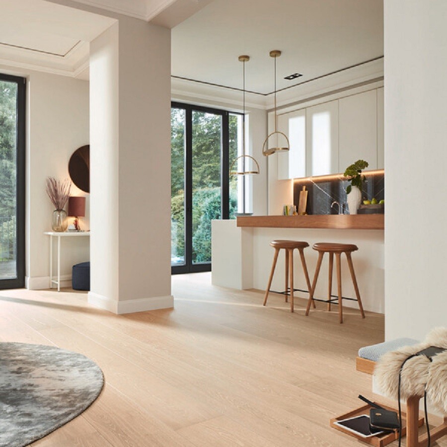 Meister Lindura HD 400 2200 x 270 mm. NL Eik natuur champagne ultra mat gelakt 8922