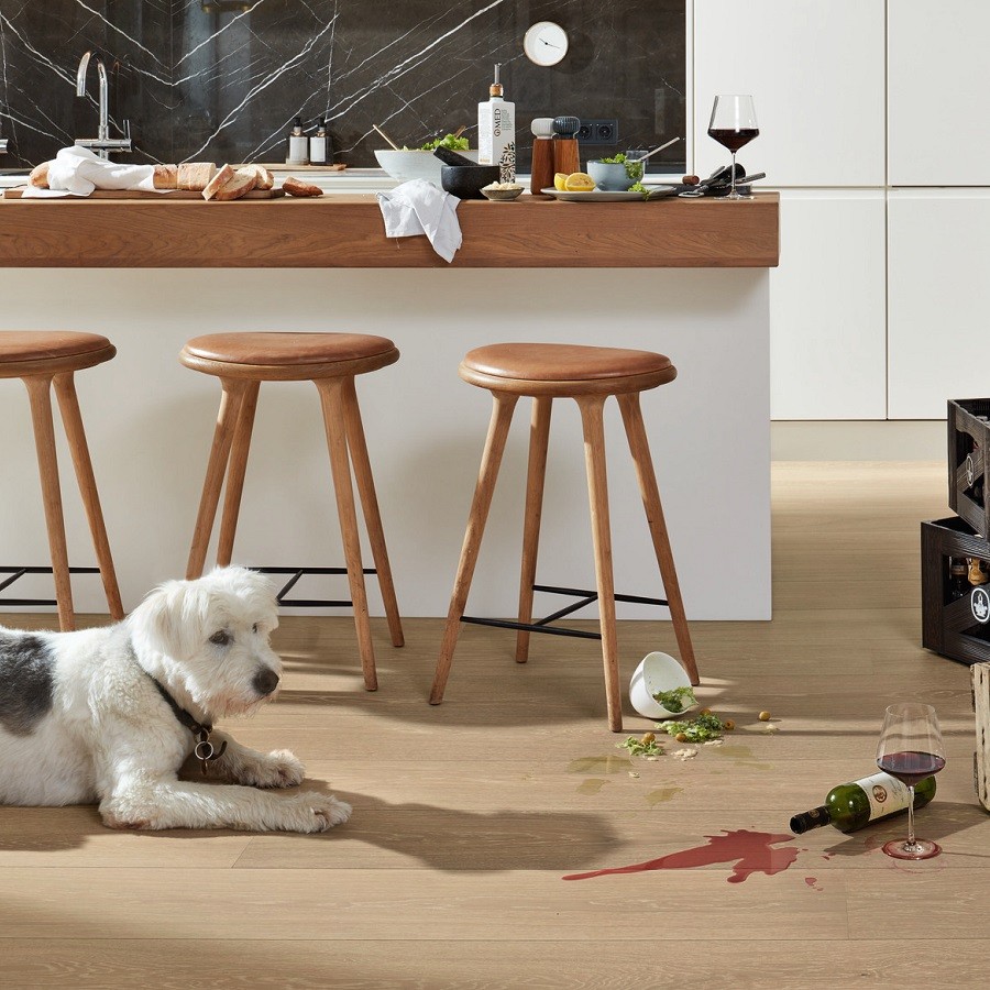 Meister Lindura HD 400 2200 x 270 mm. NL Eik natuur champagne ultra mat gelakt 8922