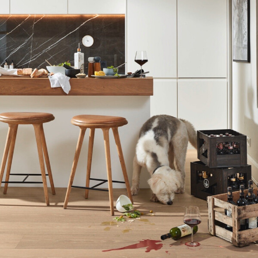 Meister Lindura HD 400 2200 x 270 mm. NL Eik natuur champagne ultra mat gelakt 8922