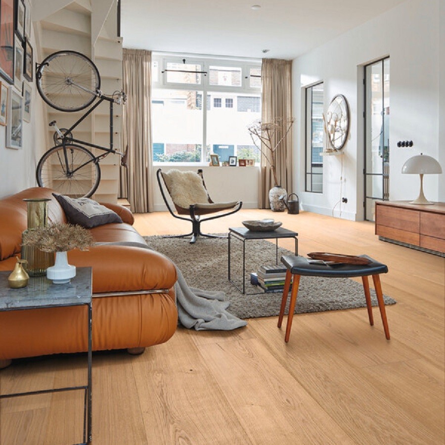 Meister Lindura HD 400 2200 x 270 mm. Eik natuur licht ultra mat gelakt 8918