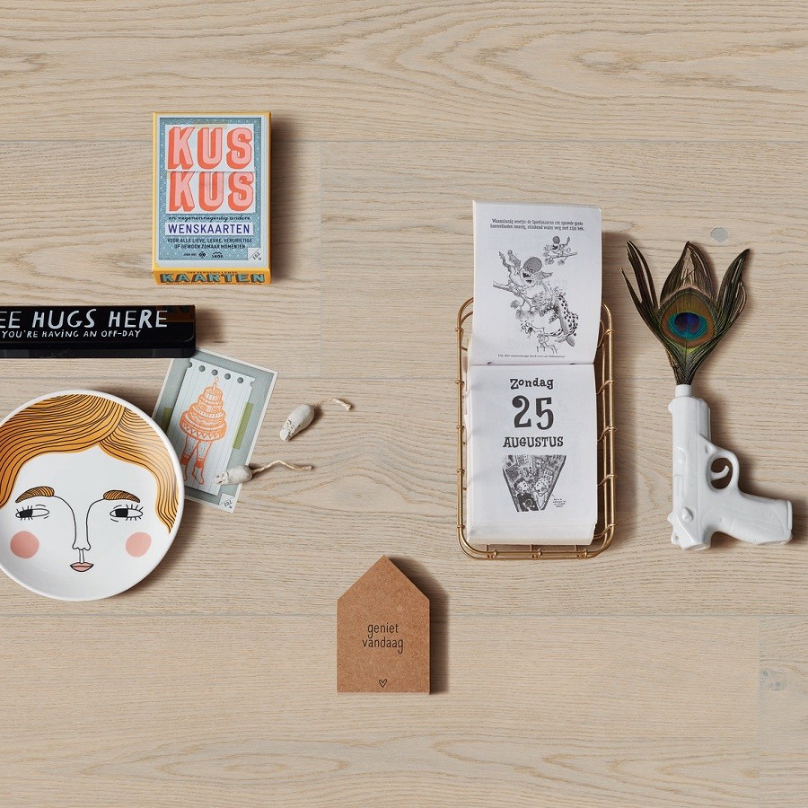 Meister Lindura HD 400 2200 x 270 mm. Eik natuur arctic-wit ultra mat gelakt 8917