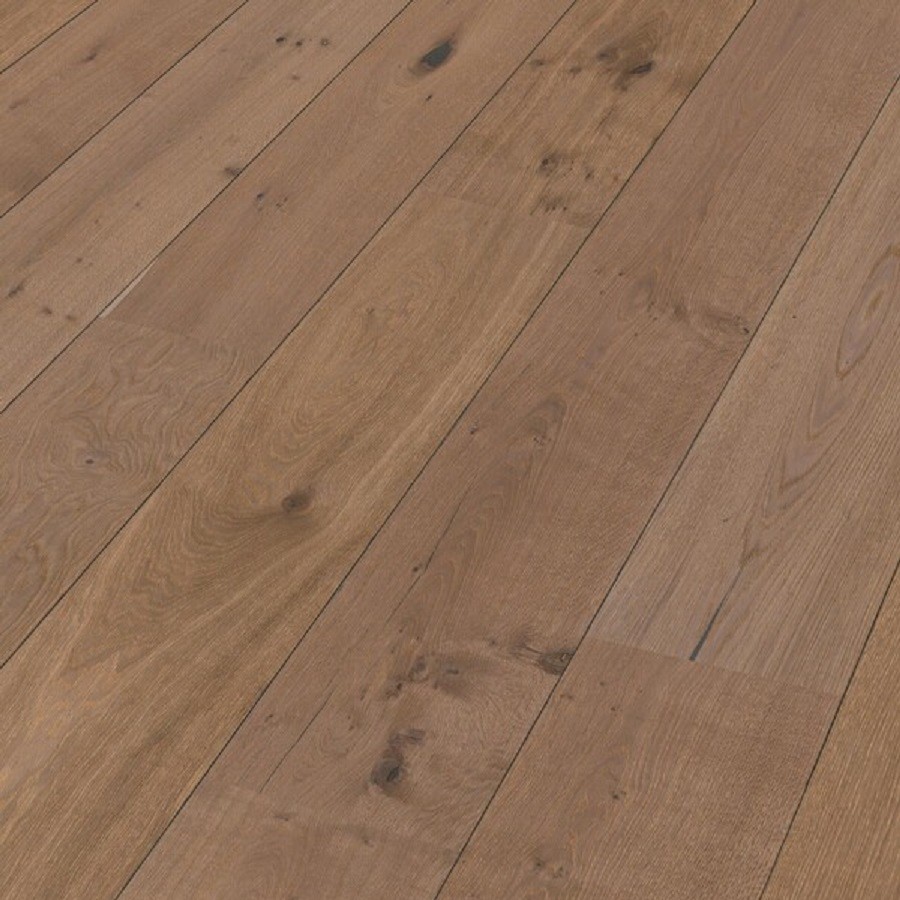 Meister Lindura HD 400 2600 x 320 mm. Eik authentic greige natuurgeolied 8905