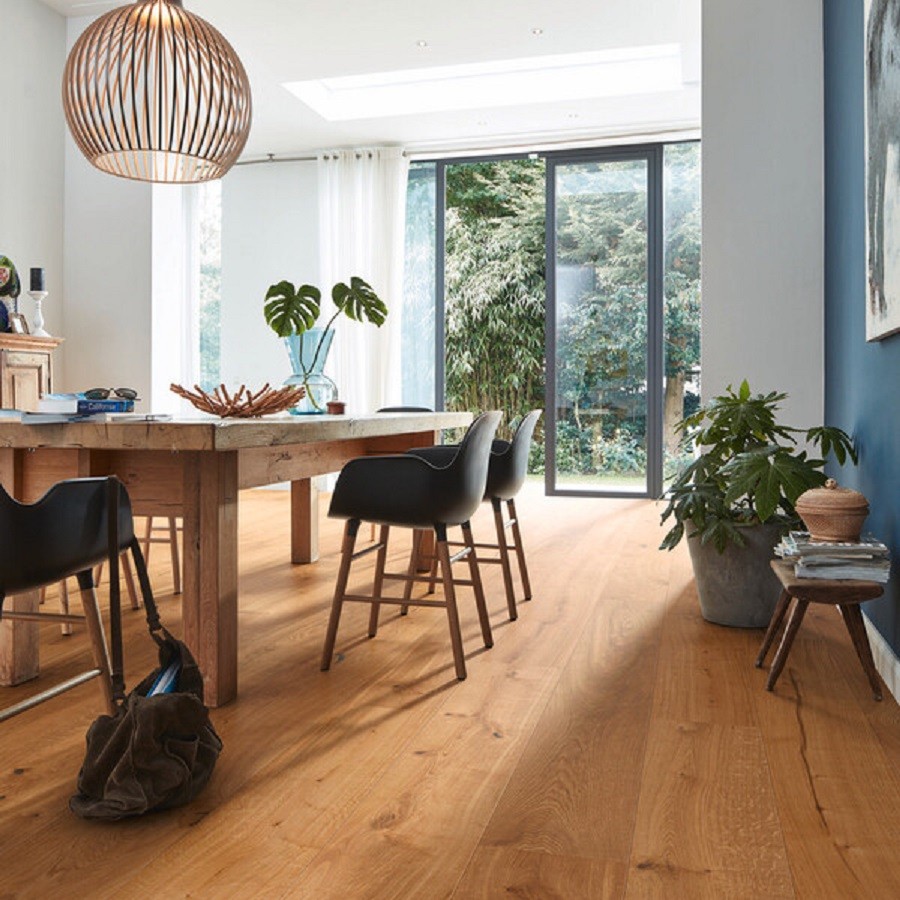 Meister Lindura HD 400 2600 x 320 mm. Eik authentic natuurgeolied 8904