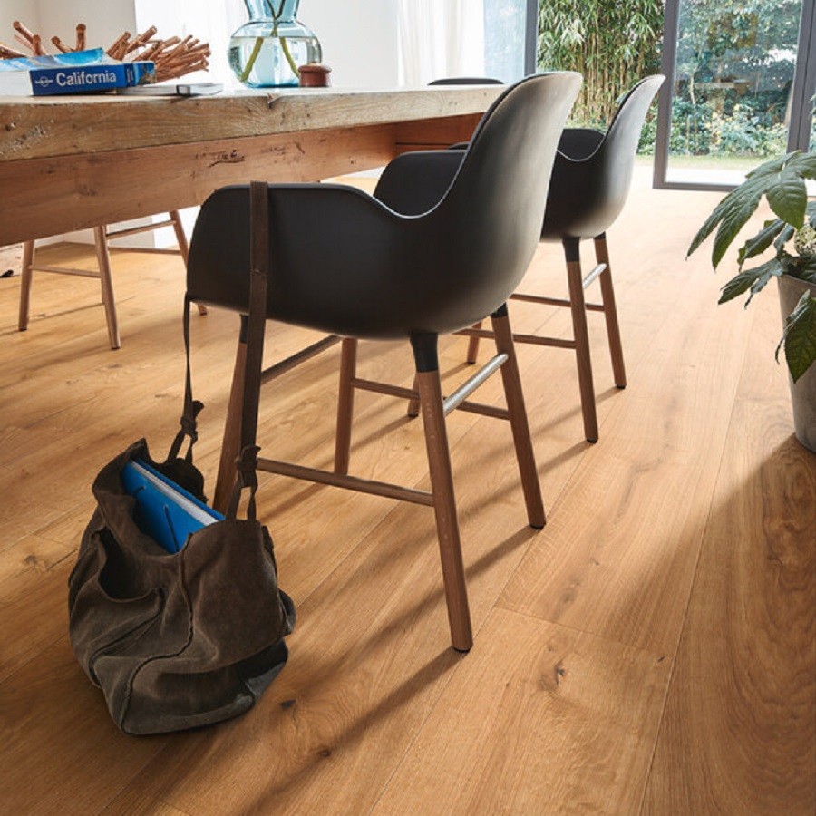 Meister Lindura HD 400 2600 x 320 mm. Eik authentic natuurgeolied 8904