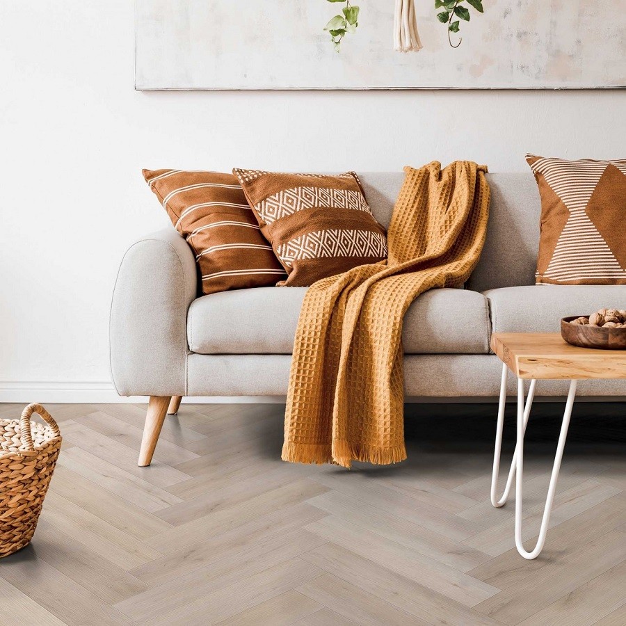 Solidfloor Mansion Visgraat Klik Natural Oak