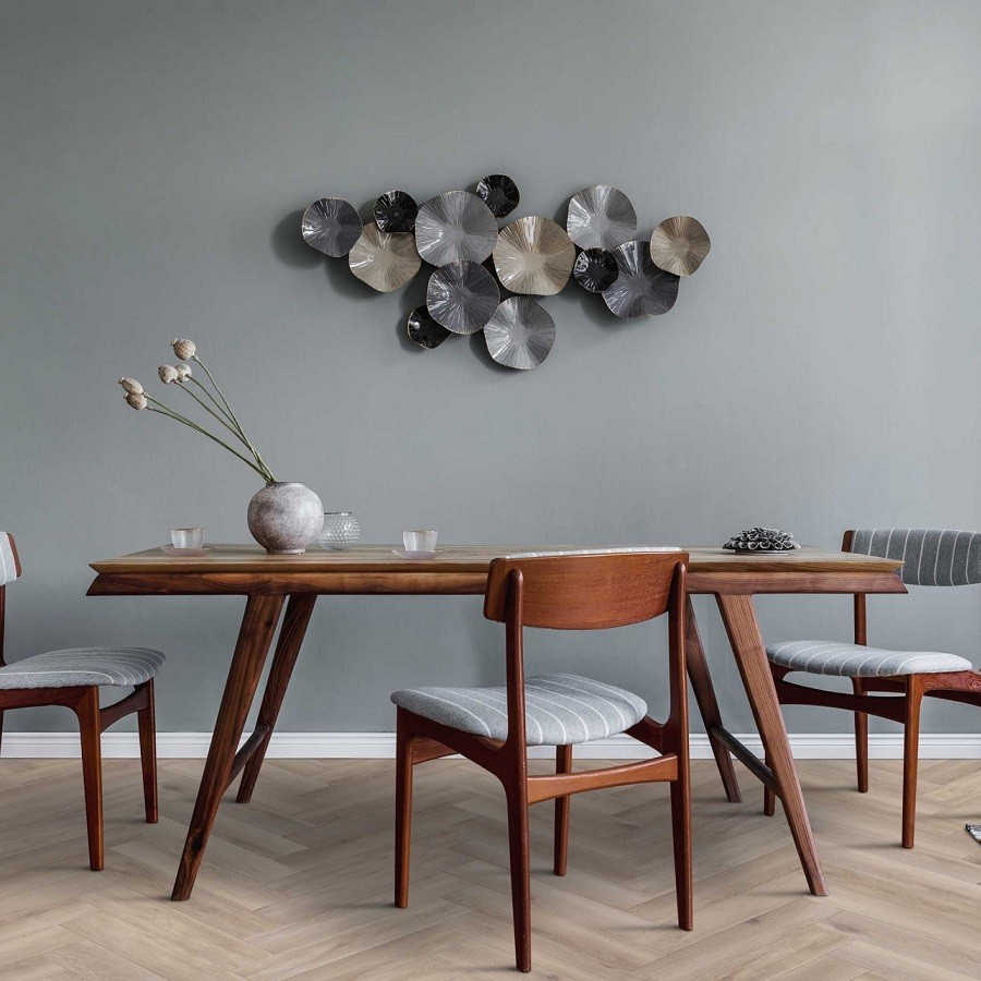 Solidfloor Mansion Visgraat Verlijmd Dust Oak