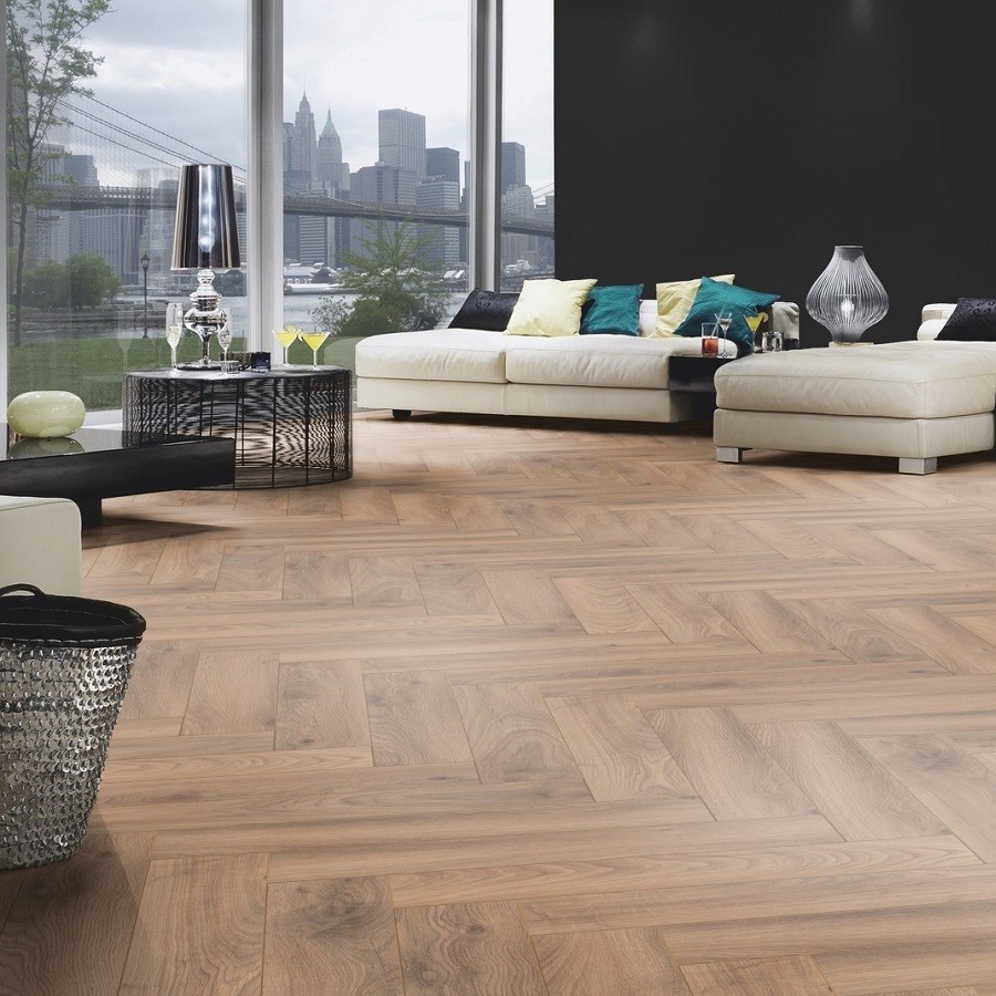 Krono Original Chateau Herringbone 5947 Historic Oak