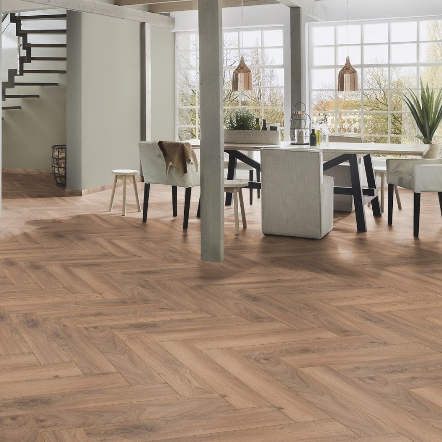 Krono Original Chateau Herringbone 5947 Historic Oak