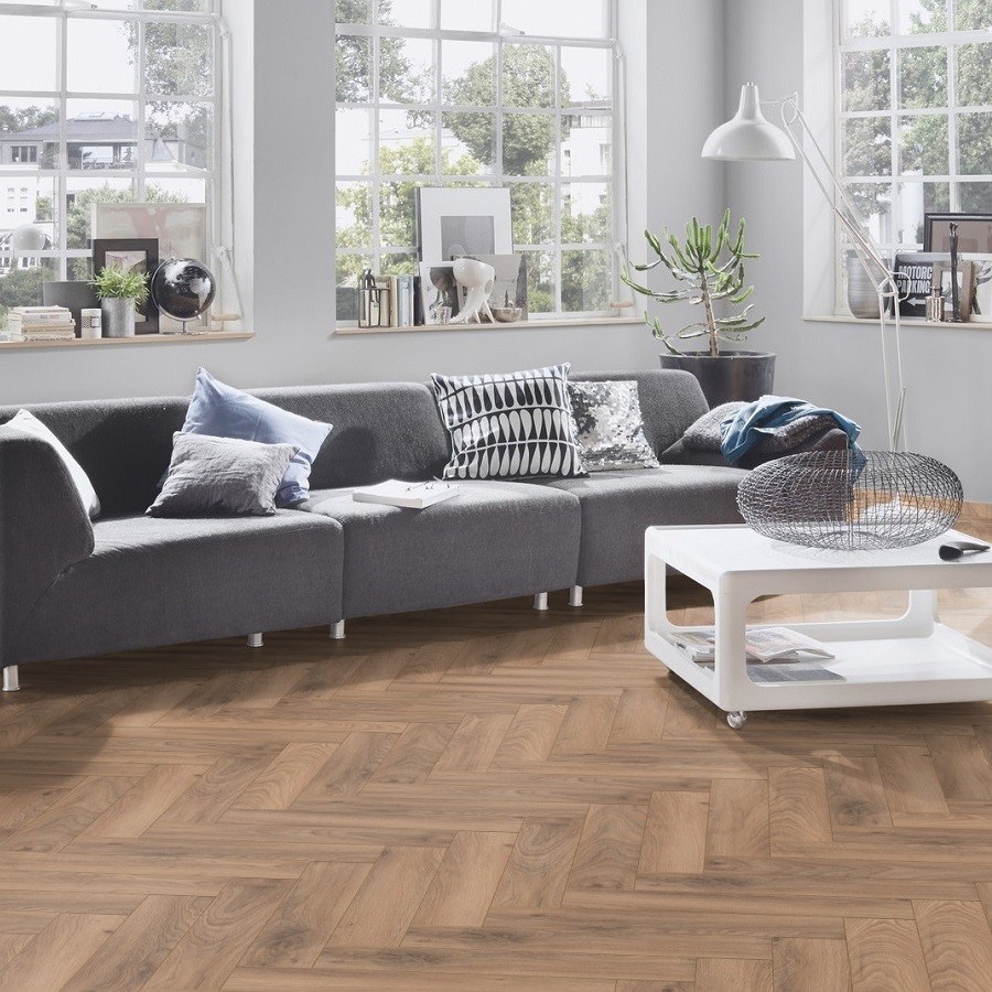 Krono Original Chateau Herringbone 5947 Historic Oak