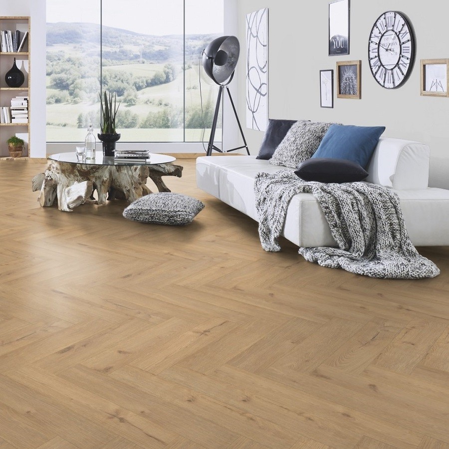 Krono Original Chateau Herringbone K326 Sundance Oak