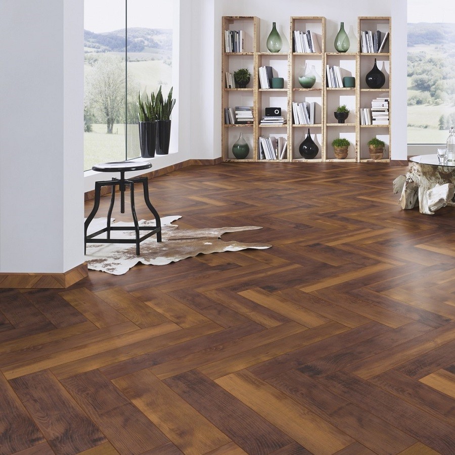Krono Original Chateau Herringbone K411 Laguna Oak