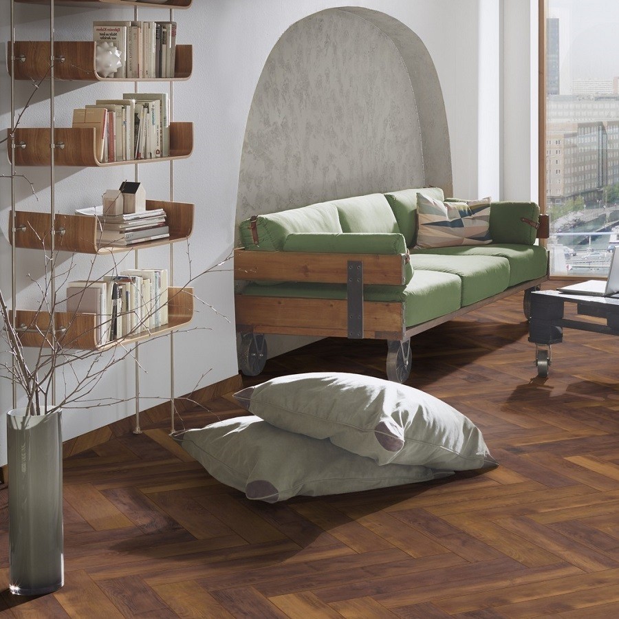 Krono Original Chateau Herringbone K411 Laguna Oak