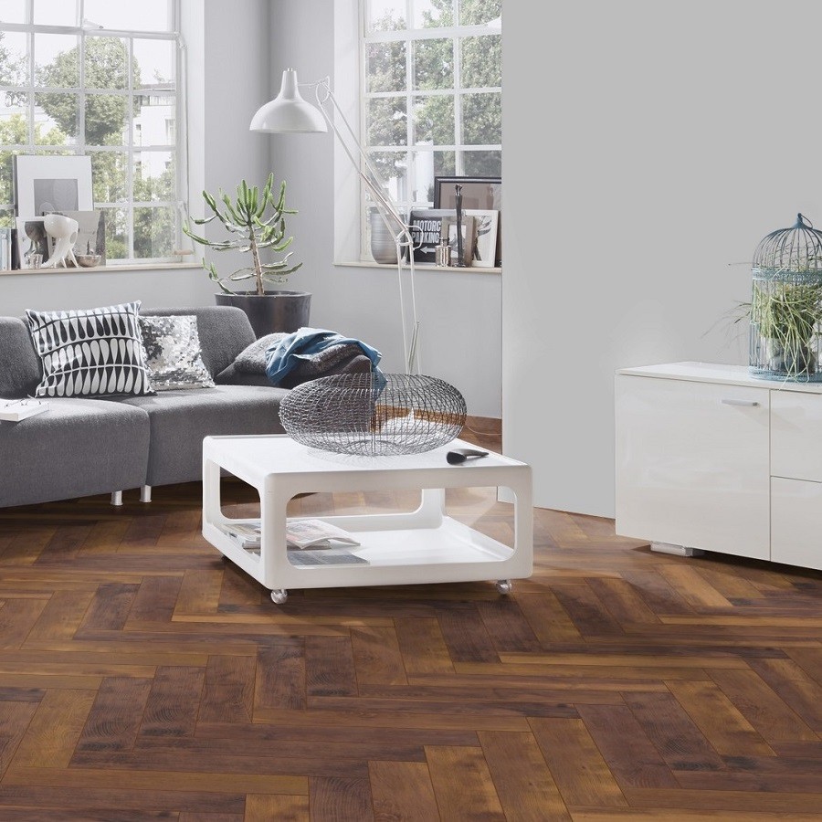 Krono Original Chateau Herringbone K411 Laguna Oak