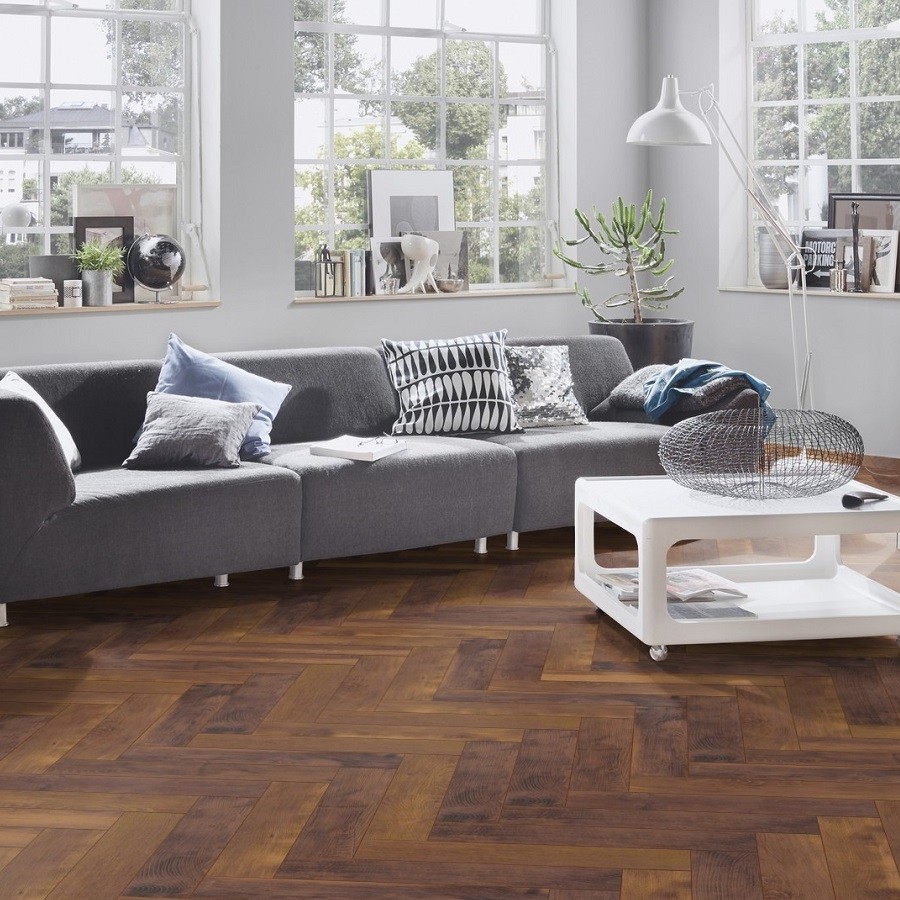 Krono Original Chateau Herringbone K411 Laguna Oak