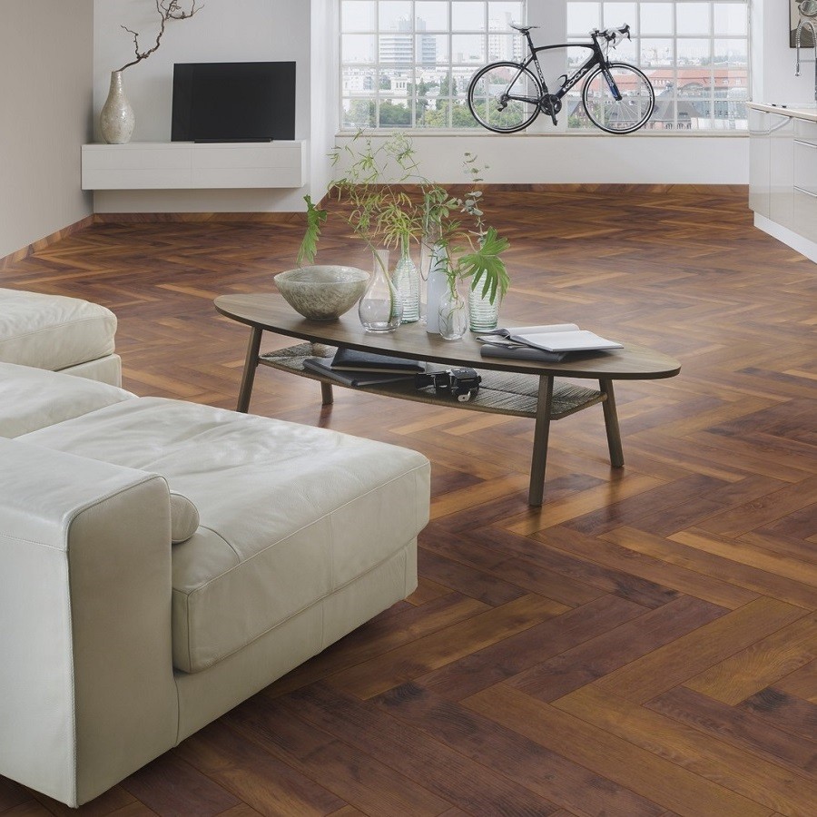 Krono Original Chateau Herringbone K411 Laguna Oak