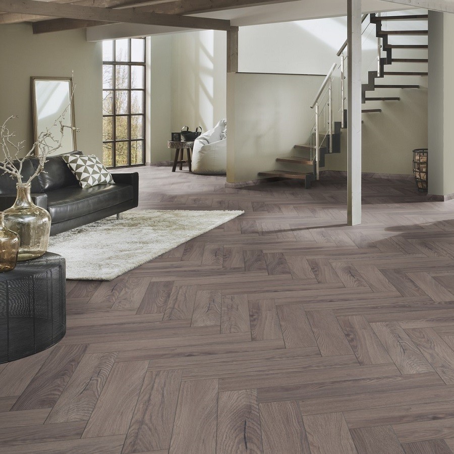 Krono Original Chateau Herringbone K488 Rutherford Oak