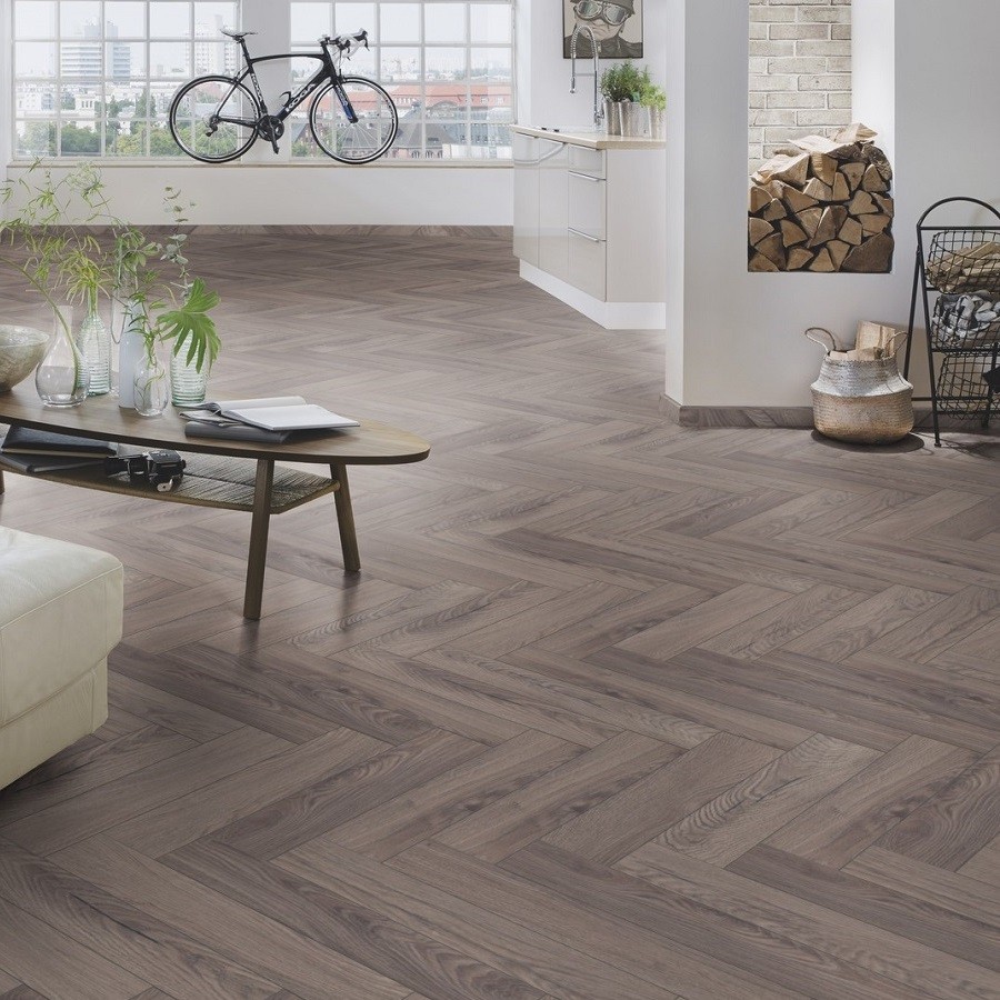 Krono Original Chateau Herringbone K488 Rutherford Oak