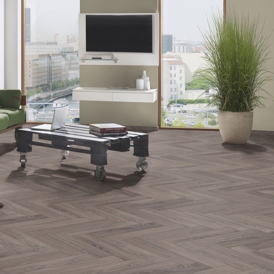 Krono Original Chateau Herringbone K488 Rutherford Oak