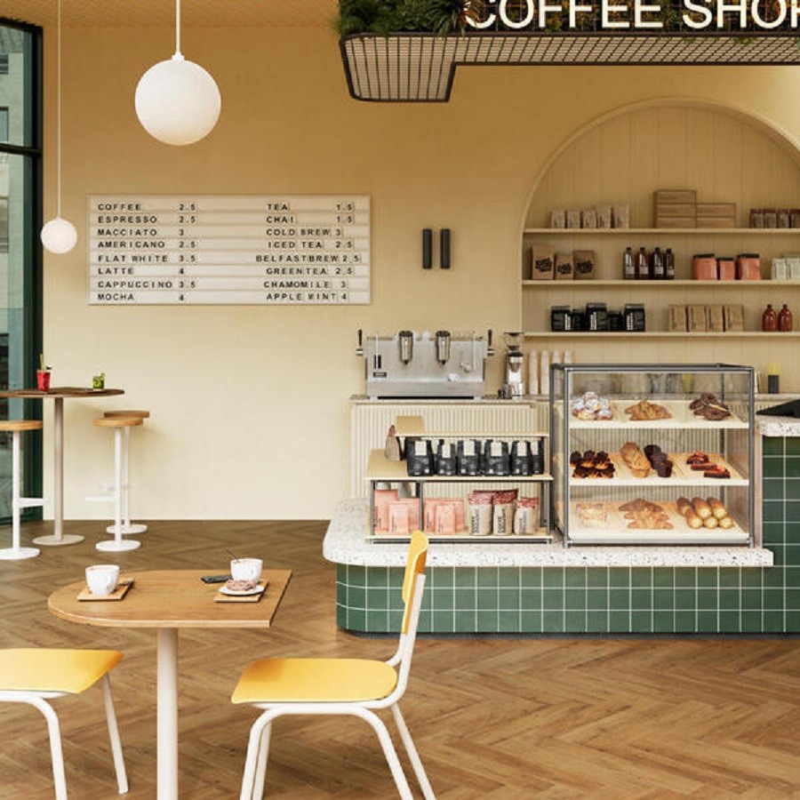 BerryAlloc Zenn Click 55 Herringbone Caïro