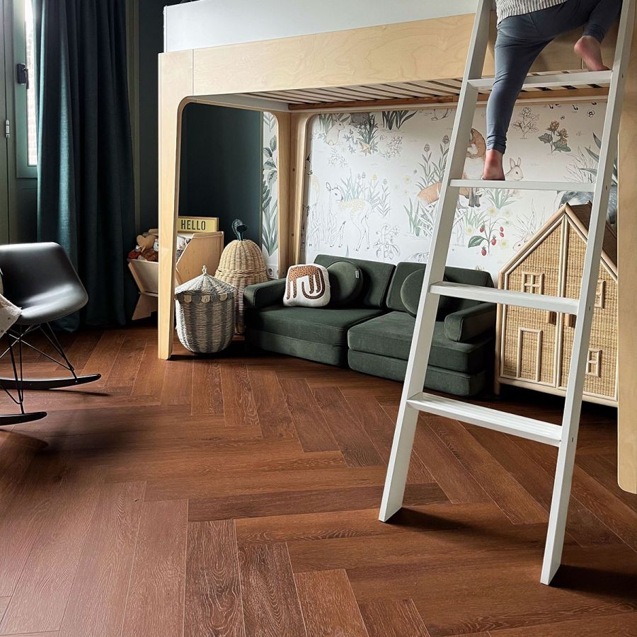 Otium Herringbone SPC Rigid Dawn