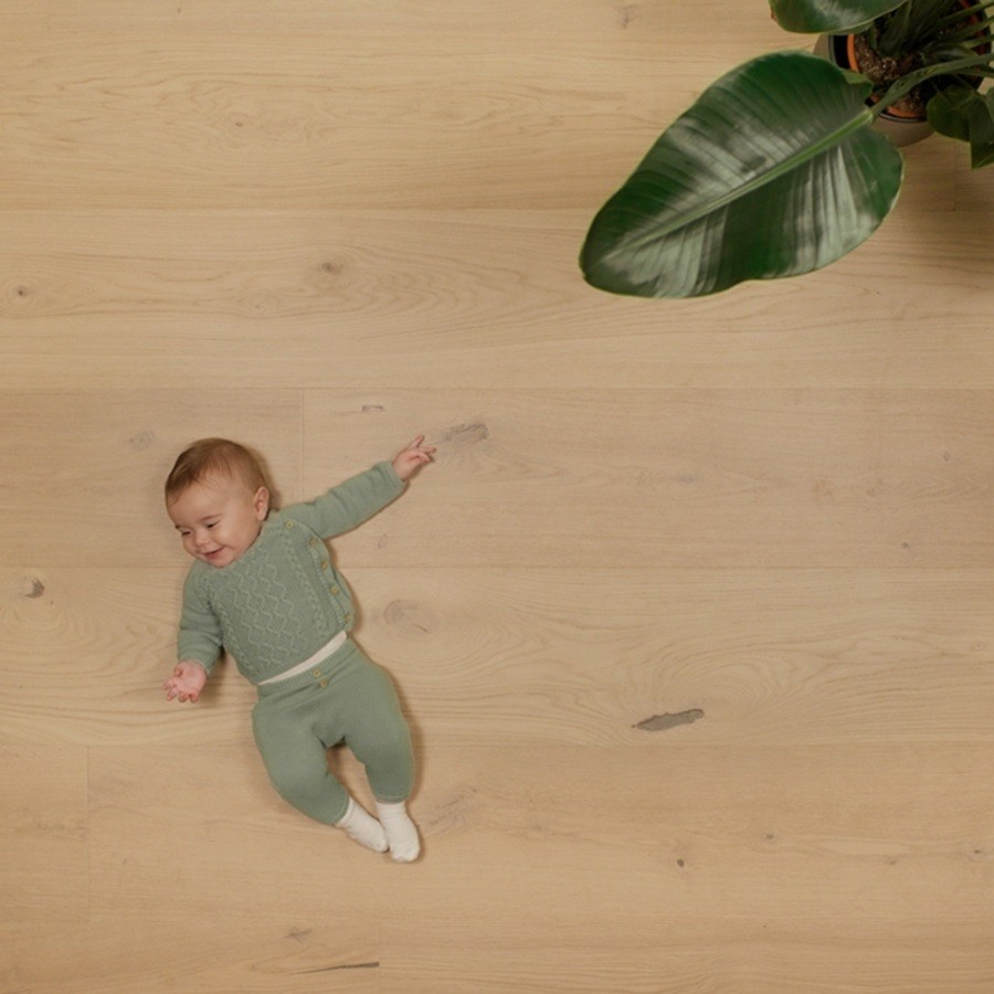 Floer Hybride Hout Puur Eiken Rustiek
