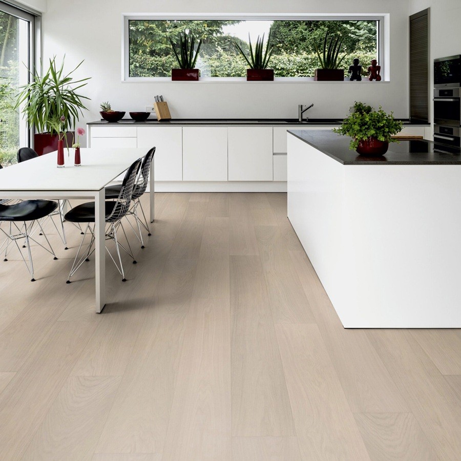 Floer Hybride Hout Wit Eiken Subtiel