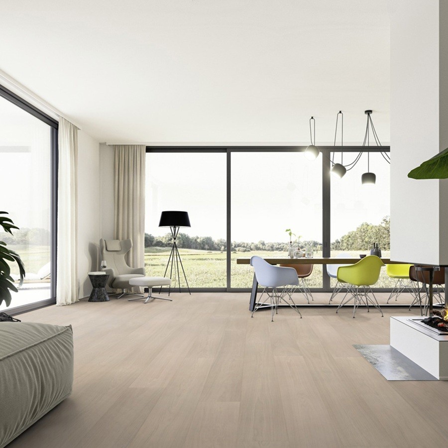 Floer Hybride Hout Wit Eiken Subtiel