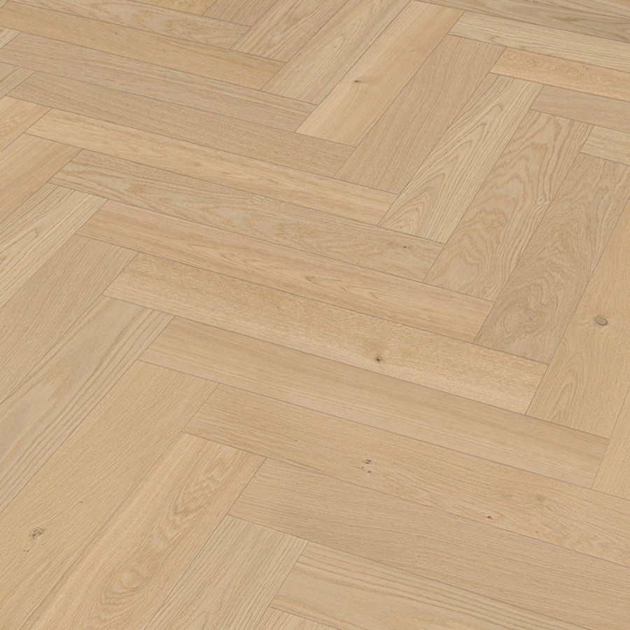 Floer Hybride Hout Crème Eiken Visgraat