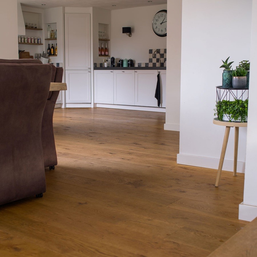 Floer Lamelparket Rustiek Eiken Enkel Gerookt & Geolied