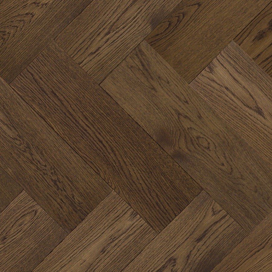 Floer Visgraat Parket Rustiek Eiken Carbon Zwart Geolied