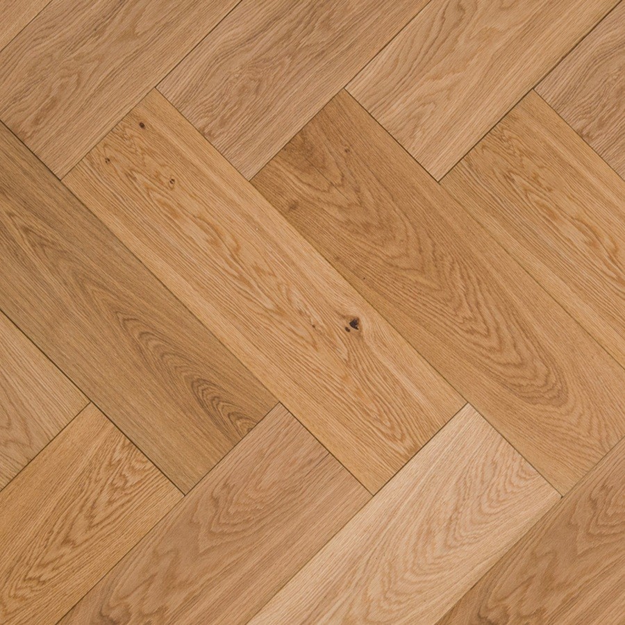 Floer Visgraat Parket Rustiek Eiken Naturel Geolied