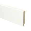 Budgetline MDF plint 90x18 V313 wit gegrond recht