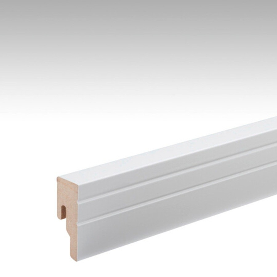 Meister Plint 18 PK Uni wit glanzend DF 00324