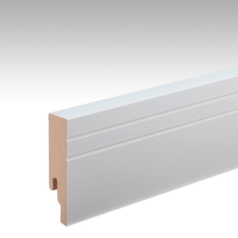 Meister Plint 19 PK Uni wit glanzend DF 00324