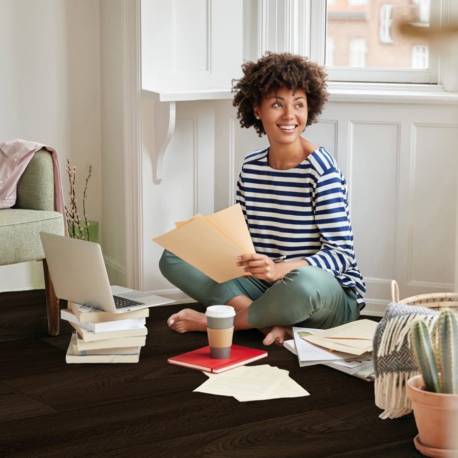 Bodiax BP520 Bellevue Hydro-core clic PVC 547 Noir Prestige