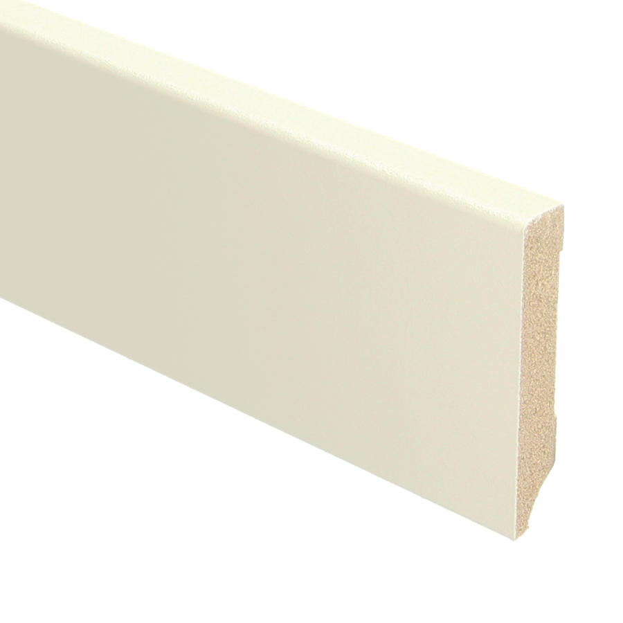Sfeerplinten MDF Moderne plint 70x12 voorgelakt katoen