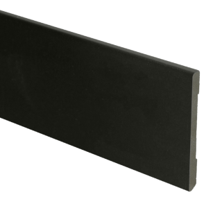Sfeerplinten MDF Moderne plint 70x6 zwart voorgelakt RAL 9005