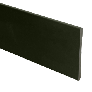 Sfeerplinten MDF Moderne plint 90x6 zwart voorgelakt RAL 9005