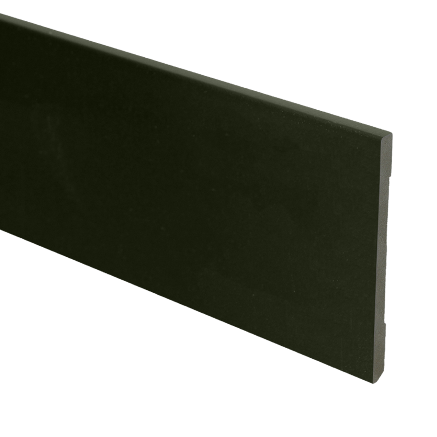 Sfeerplinten MDF Moderne plint 90x6 zwart voorgelakt RAL 9005