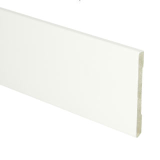 Sfeerplinten MDF Moderne plint 70x6 wit voorgelakt RAL 9016