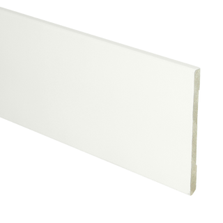 Sfeerplinten MDF Moderne plint 90x6 wit voorgelakt RAL 9016