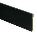 Sfeerplinten MDF Moderne plint 55x6 zwart voorgelakt RAL 9005
