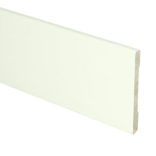 Sfeerplinten MDF Moderne plint 70x6 wit voorgelakt RAL 9010