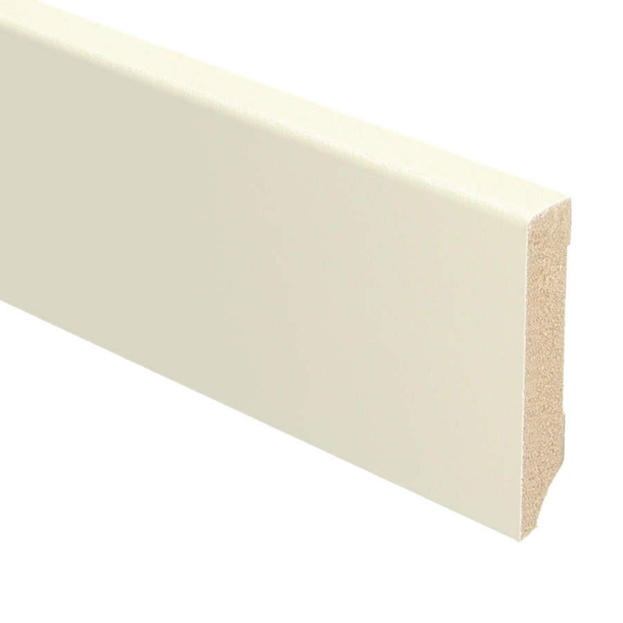 Sfeerplinten MDF Moderne plint 90x15 voorgelakt katoen