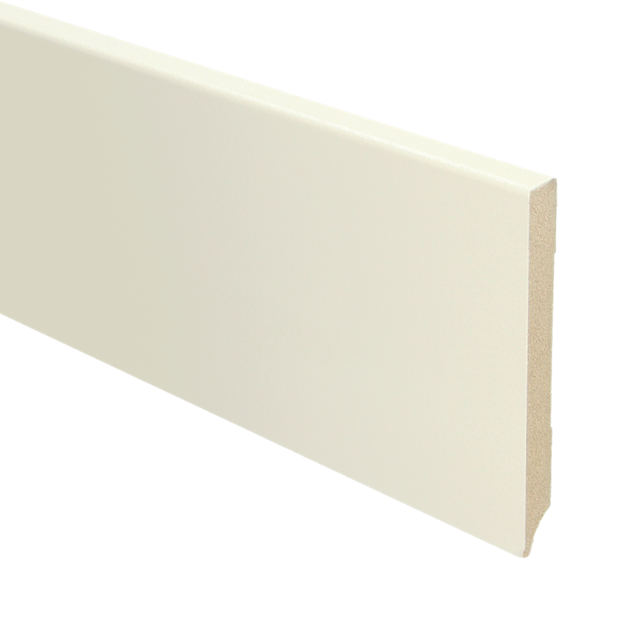 Sfeerplinten MDF Moderne plint 120x12 voorgelakt katoen